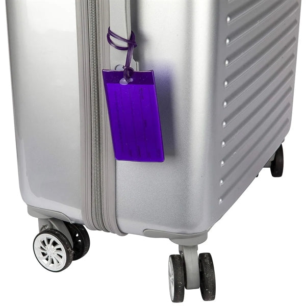 PVC Soft Plastic Luggage Tag