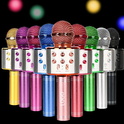 WS858 Professional Wireless Microphone Speaker Karaoke