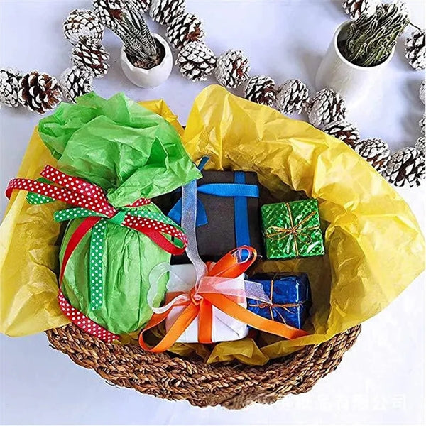 Custom Multicolor Decorative Gift Wrapping Tissue Paper