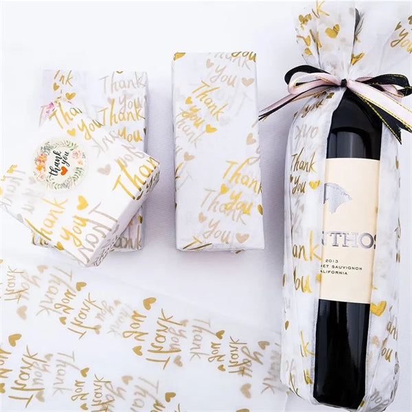 Decorative Gift White Color Wrapping Tissue Paper