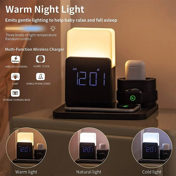Wireless Charging Small Table Lamp