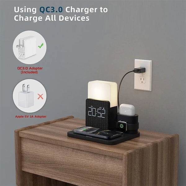 Wireless Charging Small Table Lamp
