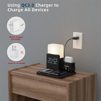 Wireless Charging Small Table Lamp