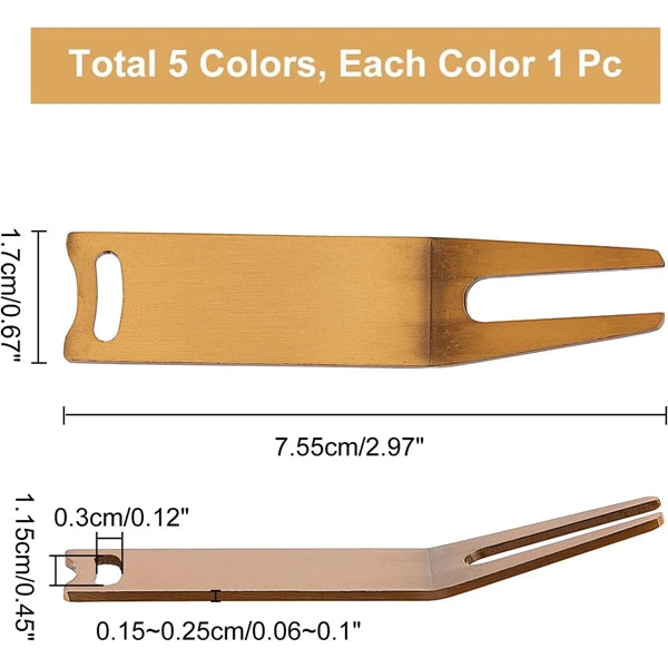 Metal Golf Divot Tools
