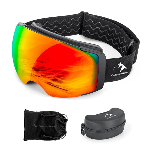 Outdoor Magnetic Anti-Fog Ski Goggles