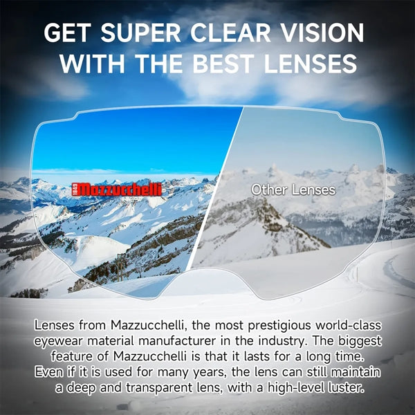 Outdoor Magnetic Anti-Fog Ski Goggles