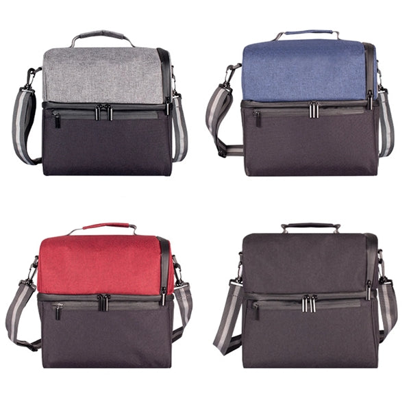 Dual Compartment Lunch Bag