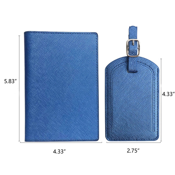Passport Covers And Luggage Tags Set