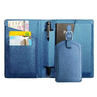 Passport Covers And Luggage Tags Set