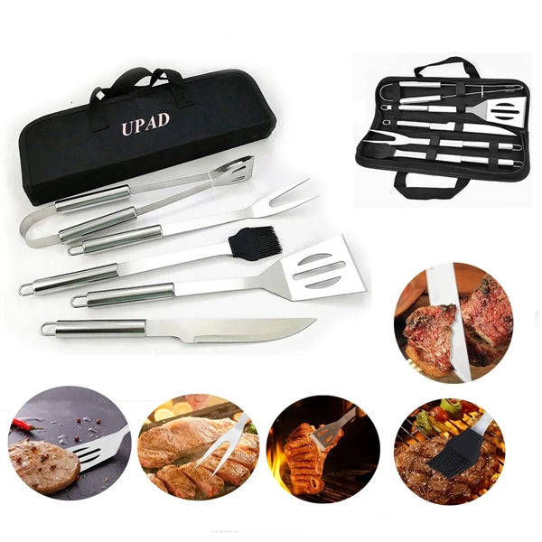 5 Pcs BBQ Grill Tool Kit