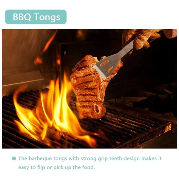5 Pcs BBQ Grill Tool Kit
