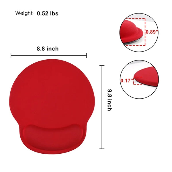 Ergonomic Mouse Pad Gel Wrist Rest Support