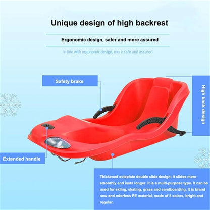 Colorful Kids Snow Sledge
