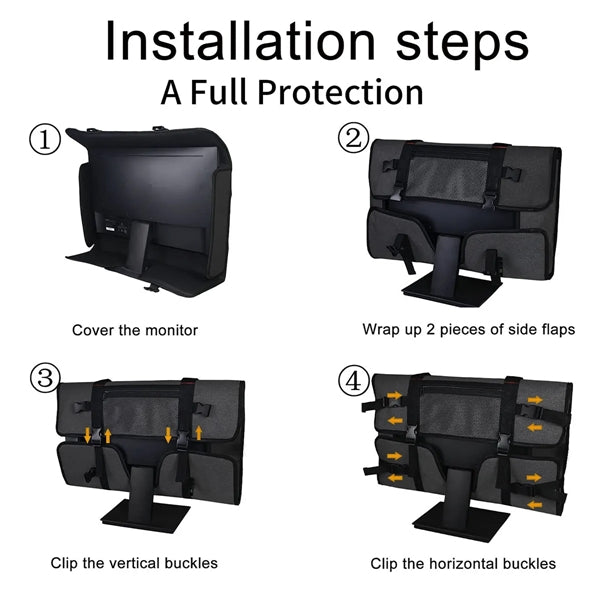 Portable Dustproof Monitor Travel Bag