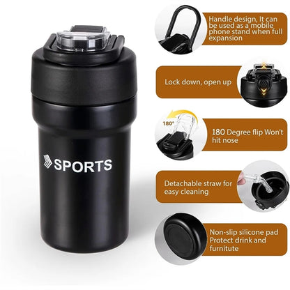 Spill Proof Vacuum Insulated Travel Mug