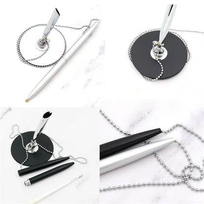 Desk Pen With Ball Chain