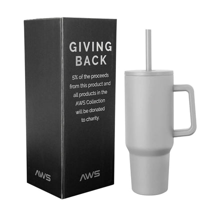 40 Oz. AWS Jackson Intrepid Stainless Steel Tumbler
