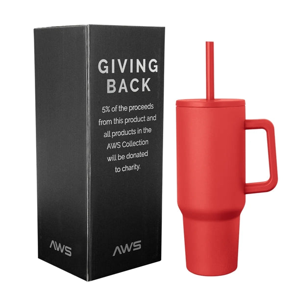 40 Oz. AWS Jackson Intrepid Stainless Steel Tumbler