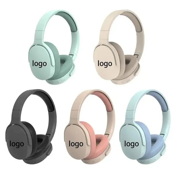Wireless Bluetooth Headset with Deep Bass Hi-Fi Stereo Sound