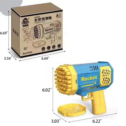 Bubble Machine Gun With Light Kids Toys
