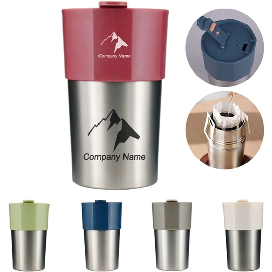 10Oz Stainless-Steel Travel Mug