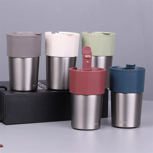 10Oz Stainless-Steel Travel Mug