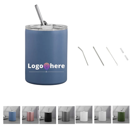 10 Oz Tumbler With Lid And Straw