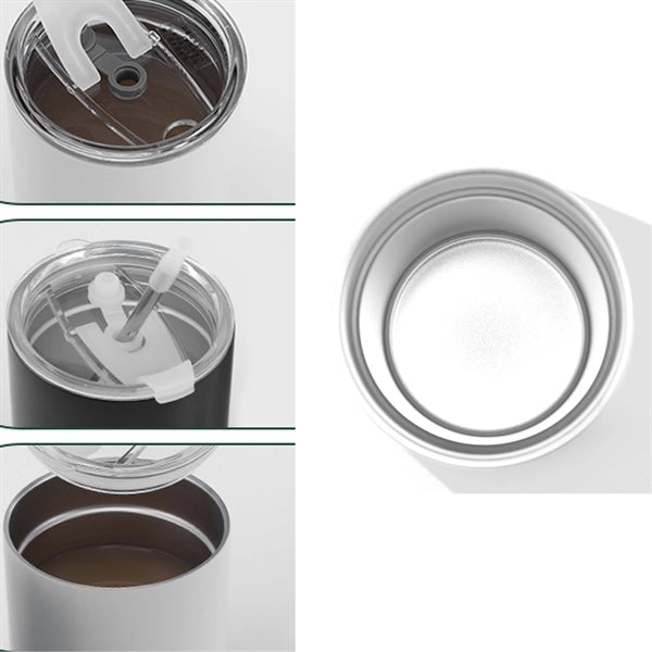 10 Oz Tumbler With Lid And Straw