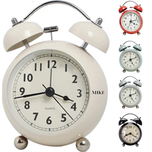Twin Bell Metal Alarm Clock