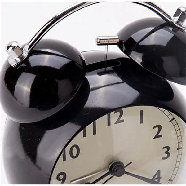 Twin Bell Metal Alarm Clock