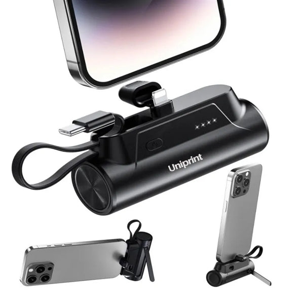 2 in 1 Portable Charger Power Bank 5000mAh