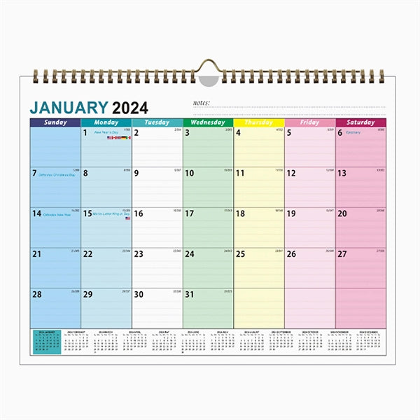 2024 Wall Calendar