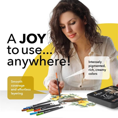 72 colors Professional Colored Pencils Set