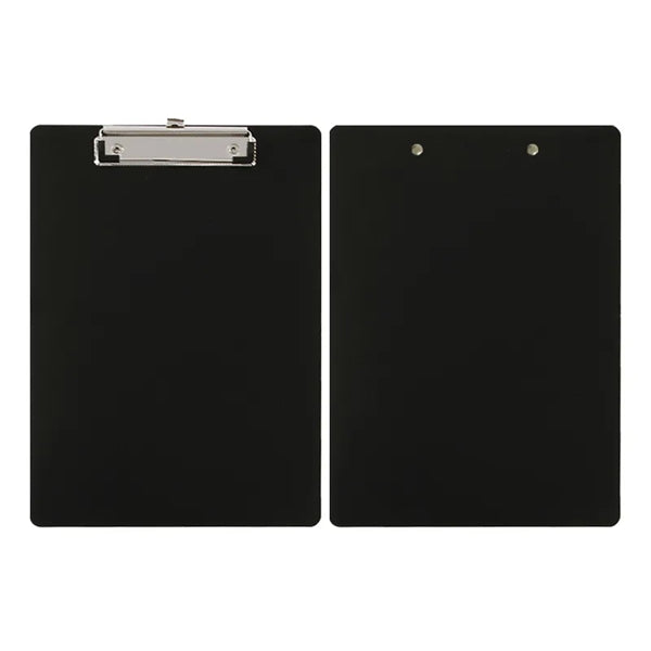 Plastic clipboard with clip