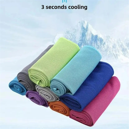 Cooling Towel With Silicone Case
