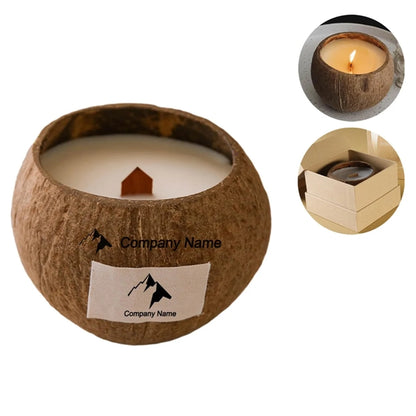 Coconut Shell Scented Candle