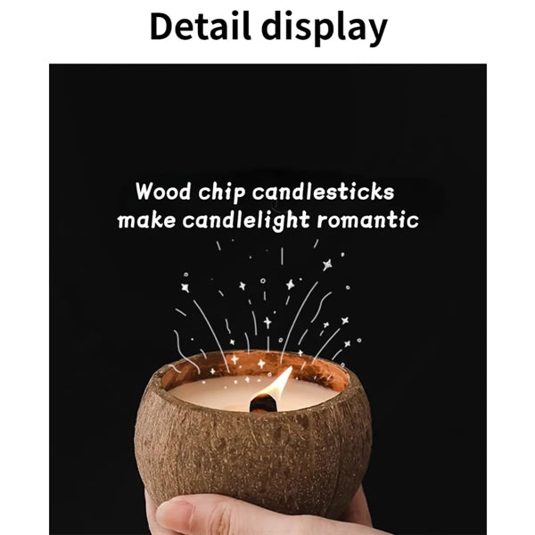 Coconut Shell Scented Candle