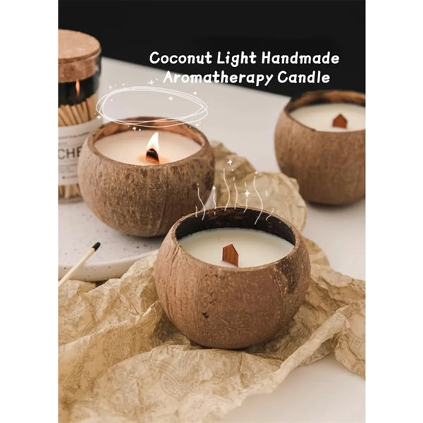 Coconut Shell Scented Candle