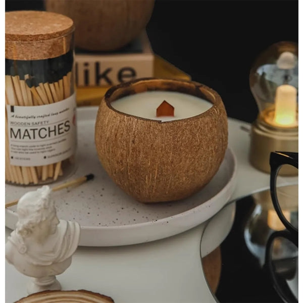 Coconut Shell Scented Candle