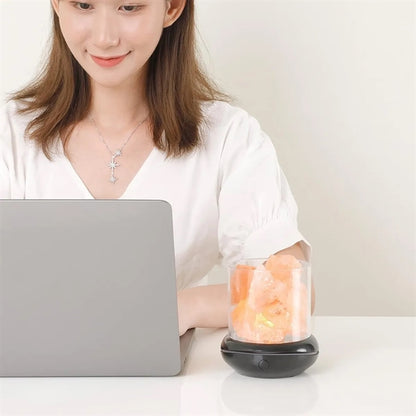 Natural Salt Stone Fragrance Night Light