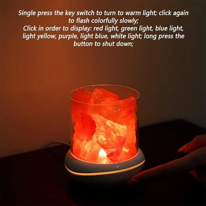 Natural Salt Stone Fragrance Night Light