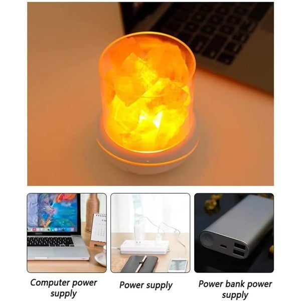 Natural Salt Stone Fragrance Night Light
