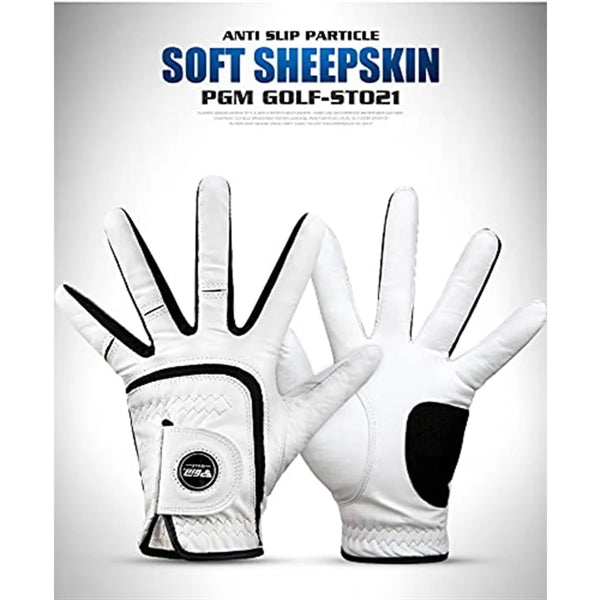 Pack 1 Pcs Sheepskin Golf Gloves