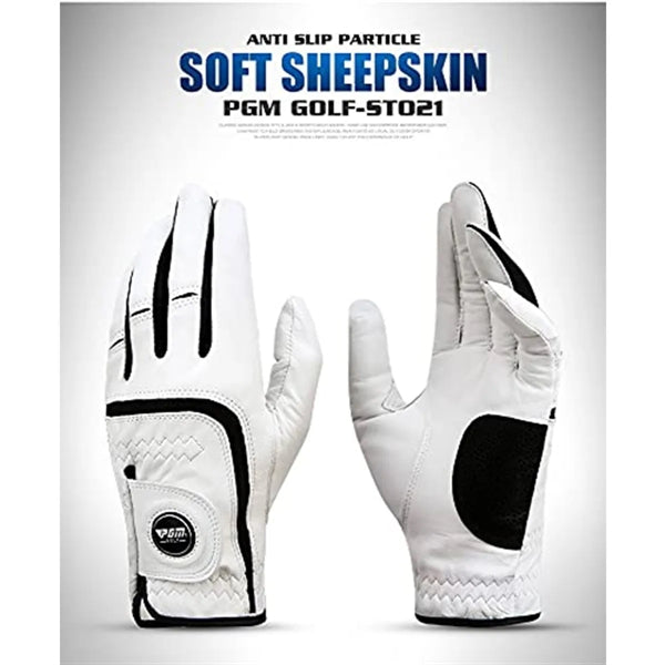 Pack 1 Pcs Sheepskin Golf Gloves