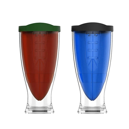 Plastic Double Rugby Mug