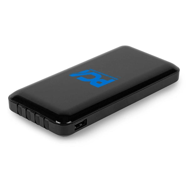10,000mAh Power Bank with Built-In Charge Cables