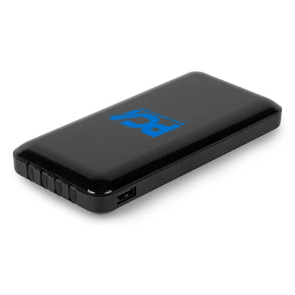 10,000mAh Power Bank with Built-In Charge Cables