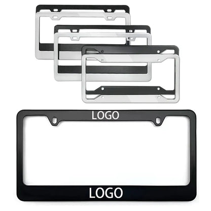 U.S. Stainless Steel License Plate Frame