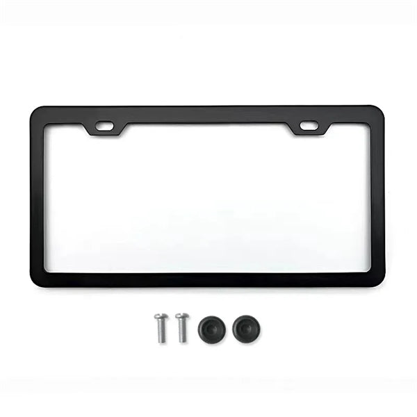 U.S. Stainless Steel License Plate Frame