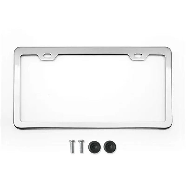 U.S. Stainless Steel License Plate Frame